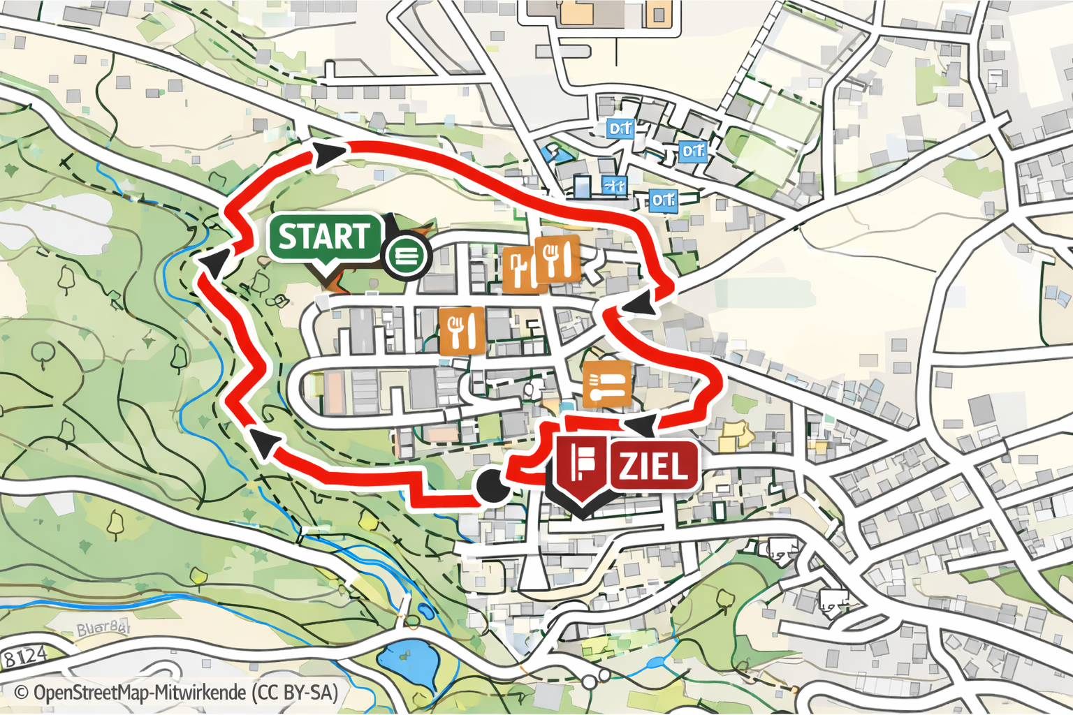 SOFTWAREPARK Runde – Laufstrecke in Hagenberg